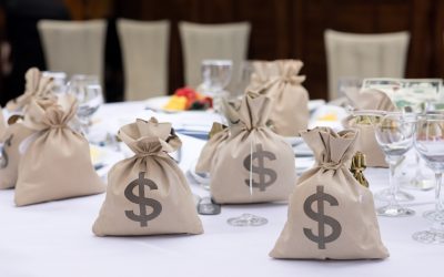 Artisanal Centerpiece at Bezos Wedding