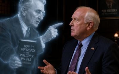 Ghost of Dale Carnegie tells Pete Hoekstra his book can’t work miracles
